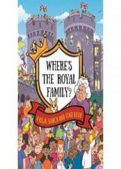 Coperta cărții Where's the Royal Family? A Regal Search and Find Book