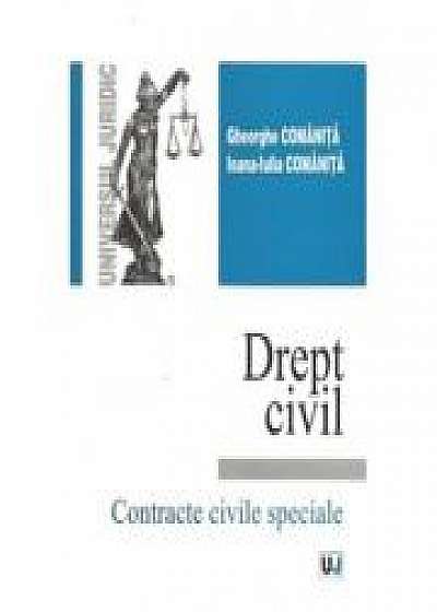 Coperta cărții Drept civil. Contracte civile speciale, Ioana-Iulia Comanita