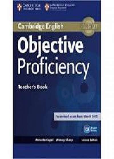 Objective Proficiency Teacher's Book, Wendy Sharp