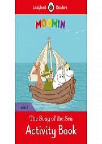 Coperta cărții Moomin. The Song of the Sea Activity Book