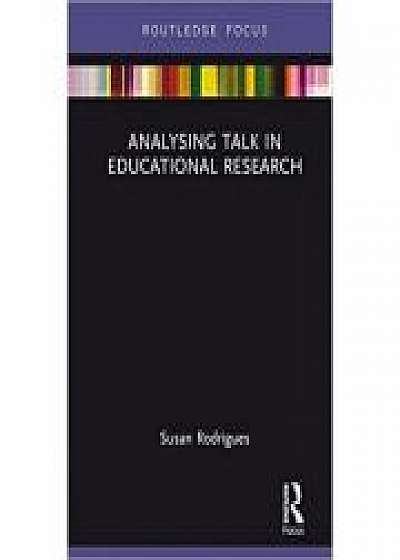 Analysing Talk in Educational Research