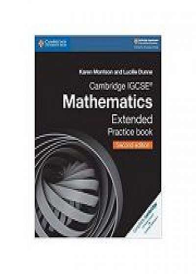 Cambridge IGCSE® Mathematics Extended Practice Book, Lucille Dunne
