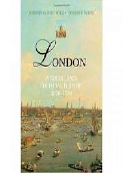 Coperta cărții London: A Social and Cultural History, 1550–1750, Joseph P. Ward