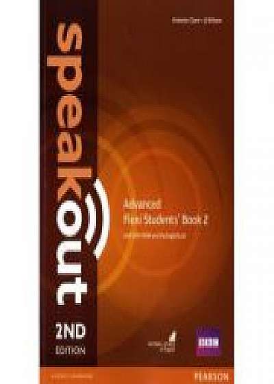 Speakout 2nd Edition AdvancedFlexi Students' Book 2 with MyEnglishLab Pack