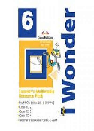 Curs limba engleza iWonder 6 Material multimedia pentru Profesor set 5 CD - Jenny Dooley, Bob Obee