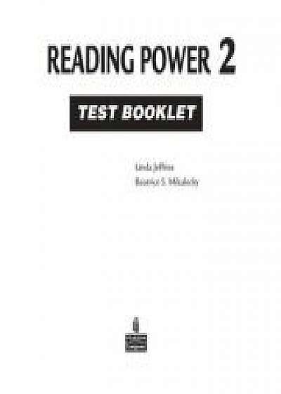Reading Power 2 Test Booklet