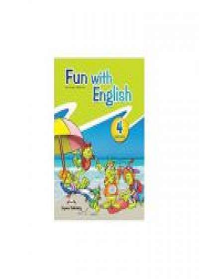 Coperta cărții Fun with English 4 Pachetul elevului, Virginia Evans de Jenny Dooley