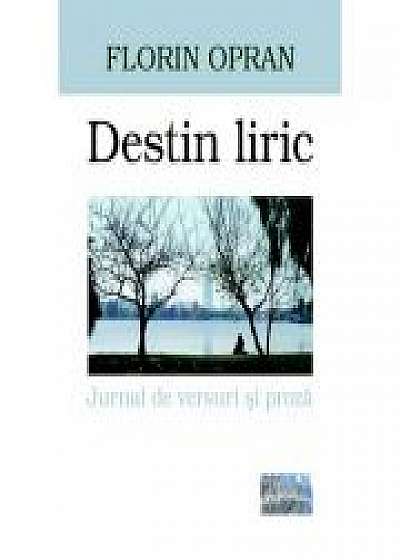 Coperta cărții Destin liric