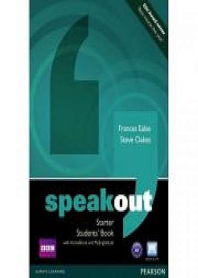 Speakout Starter Students' Book with DVD / Active Book and MyLab