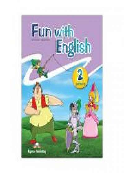 Coperta cărții Fun with english 2 Pachetul elevului, Virginia Evans