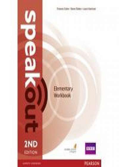 Speakout 2nd Edition Elementary Workbook without Key