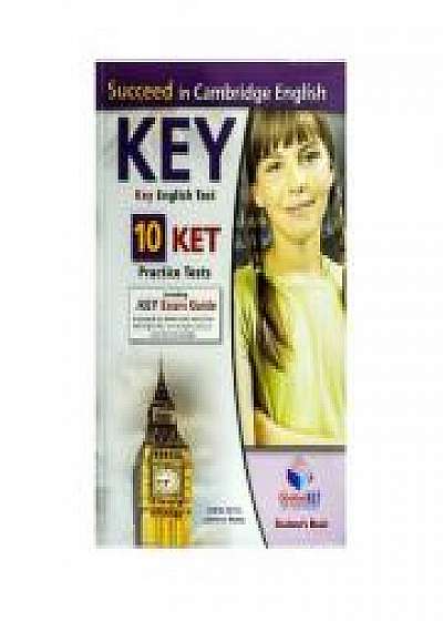 Coperta cărții Succeed In Ket For Schools. 10 Practice Tests de Andrew Betsis