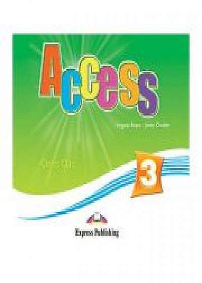 Coperta cărții Curs limba engleza Access 3 Audio CD. Set 4 CD, Jenny Dooley