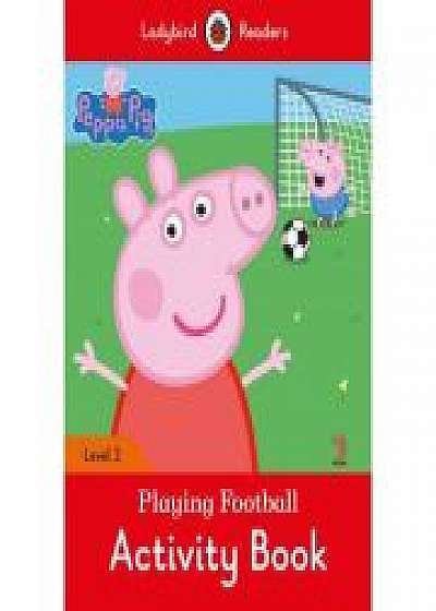 Peppa Pig Playing Football Activity Book
