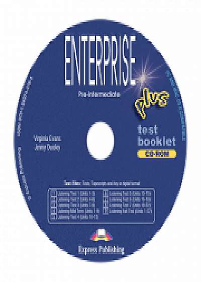 Curs limba engleza Enterprise Plus Tests CD-ROM, Jenny Dooley