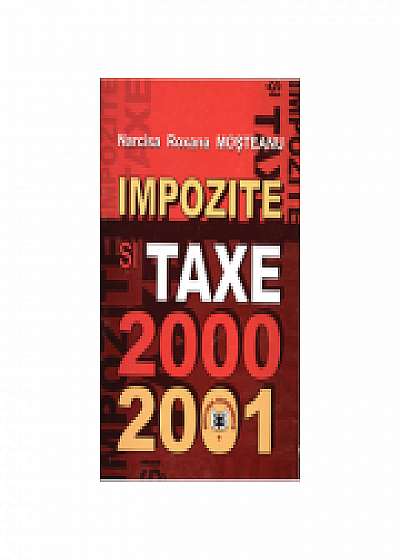 Impozite si taxe 2000-2001