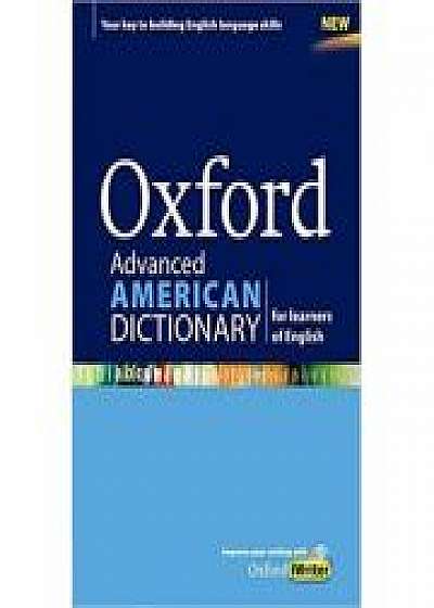Oxford Advanced American Dictionary for learners of English: A dictionary for English language learners (ELLs) with CD-ROM that develops vocabulary an