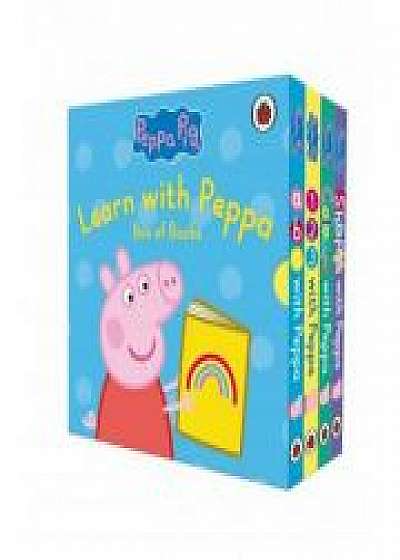 Learn with Peppa Box of Books