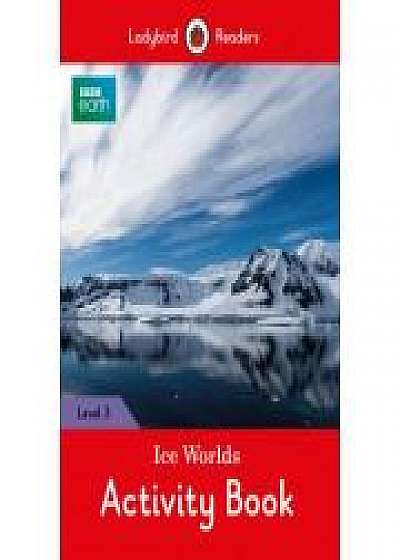 Coperta cărții BBC Earth Ice Worlds Activity Book