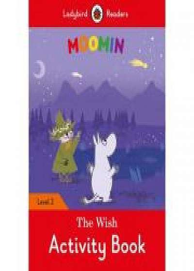 Coperta cărții Moomin. The Wish Activity Book