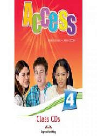 Coperta cărții Curs limba engleza Access 4 Audio CD. Set 4 CD