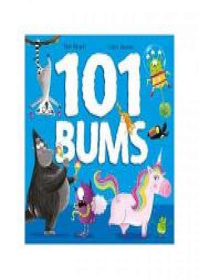 Coperta cărții 101 Bums de Sam Harper