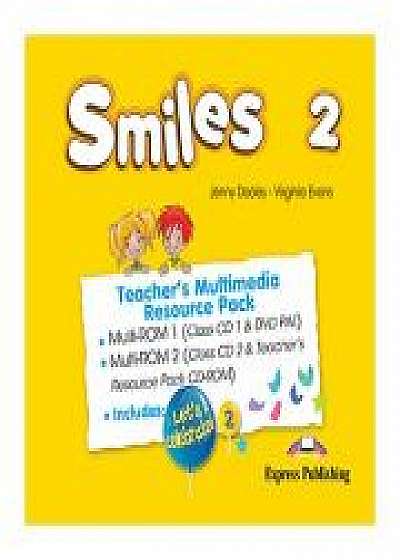 Coperta cărții Curs Limba Engleza Smiles 2 Material aditional pentru profesor Pachet Multimedia, Virginia Evans de Jenny Dooley