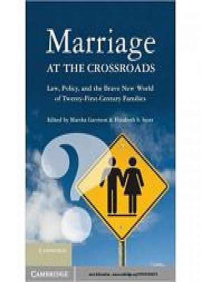Marriage at the Crossroads: Law, Policy, and the Brave New World of Twenty-First-Century Families, Elizabeth S. Scott