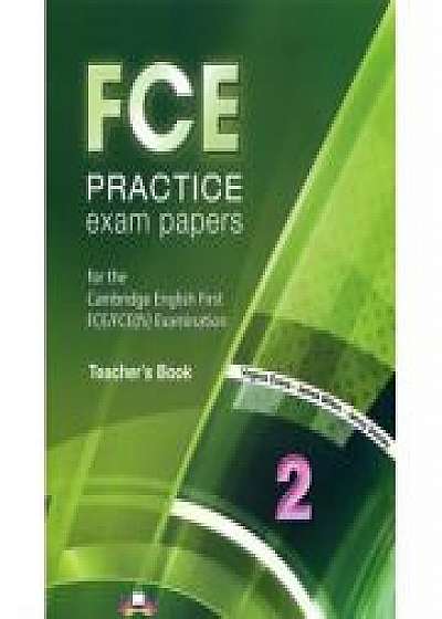 Coperta cărții Manualul profesorului. FCE Practice Exam Papers 2 de Virginia Evans