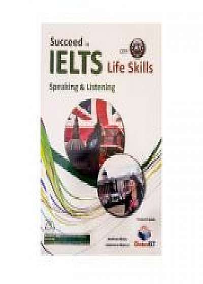 Coperta cărții IELTS Life Skills. Speaking And Listenting. A1, Lawrence Mamas