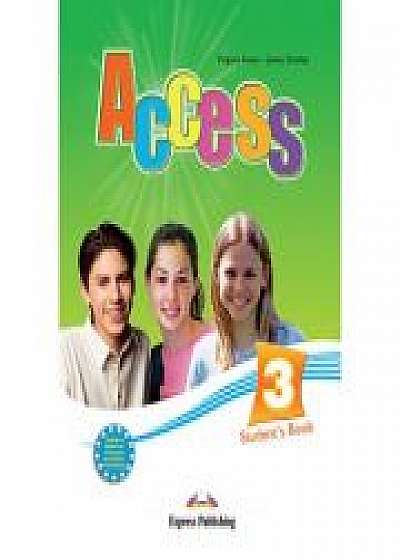 Coperta cărții Curs limba engleza Access 3 Manualul elevului, Jenny Dooley