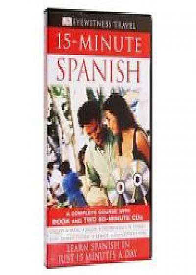 Coperta cărții 15-Minute Spanish