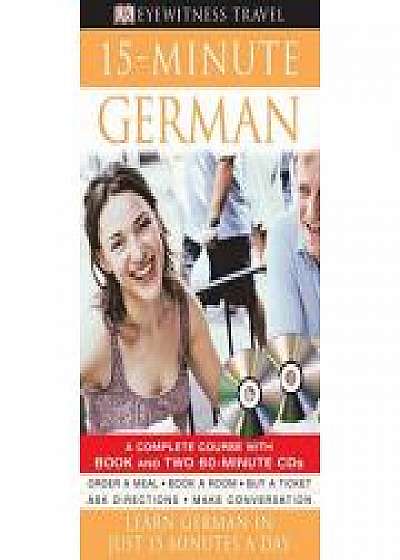 Coperta cărții 15-Minute German