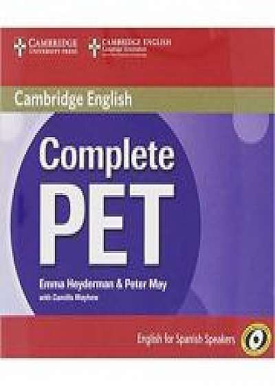 Complete PET for Spanish Speakers Class Audio CDs (4), Peter May, Camilla Mayhew