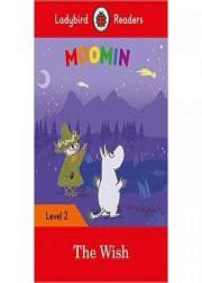 Coperta cărții Moomin. The Wish. Ladybird Readers Level 2