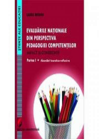 Coperta cărții Evaluarile nationale din perspectiva pedagogiei competentelor – Impact si consecinte. Partea I - Abordari teoretico-reflexive - Laura Butaru