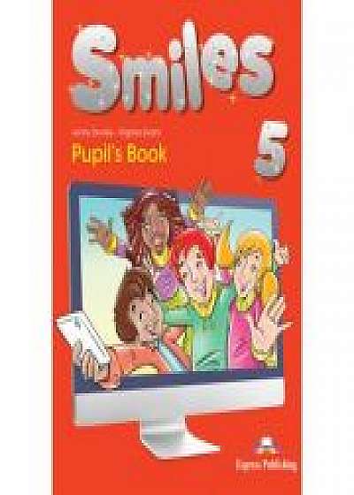 Curs limba engleza Smiles 5 Manual - Jenny Dooley, Virginia Evans