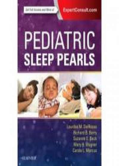 Coperta cărții Pediatric Sleep Pearls, Richard B. Berry, Suzanne E. Beck, Mary H Wagner, Carole L. Marcus de Lourdes M. Delrosso