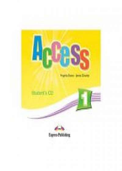 Coperta cărții Curs limba engleza Access 1 Audio CD elev