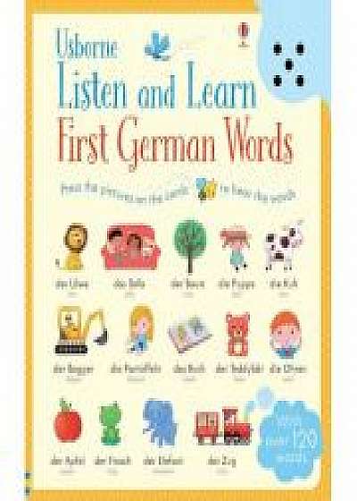 Listen and learn first German words, Mairi Mackinnon