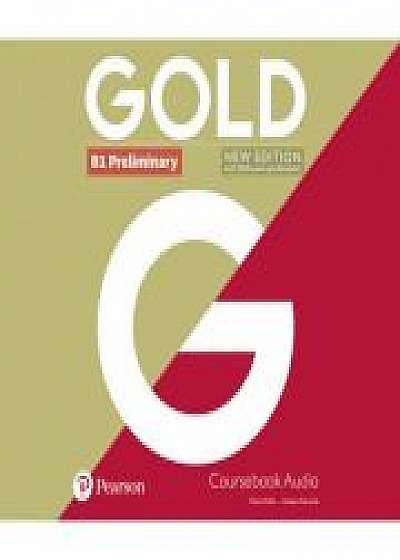 Gold B1 Preliminary Audio CD, 2nd Edition, Lindsay Warwick
