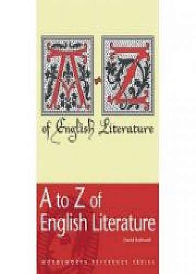 A to Z of English Literature