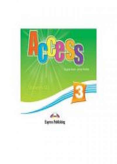 Coperta cărții Curs limba engleza Access 3 Audio CD elev