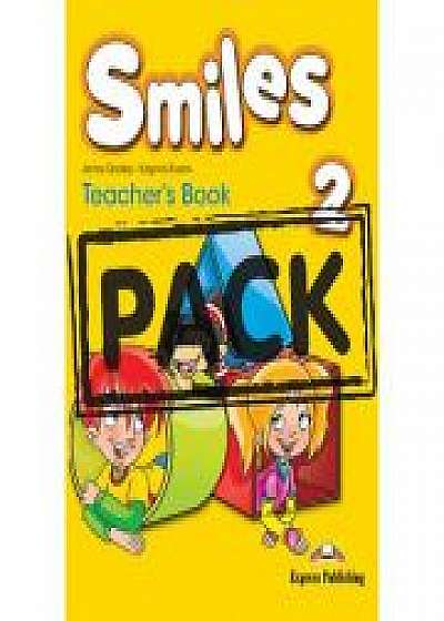 Curs limba engleza Smiles 2 Manualul Profesorului cu postere, Virginia Evans