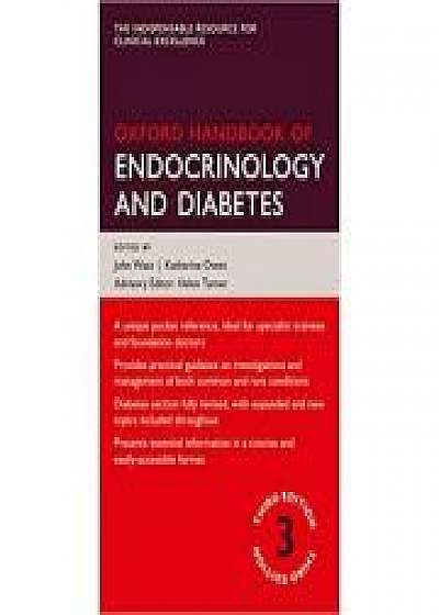 Coperta cărții Oxford Handbook of Endocrinology and Diabetes, Katharine Owen de John Wass