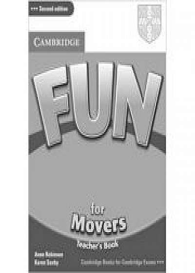 Fun for Movers Teacher's Book, Karen Saxby