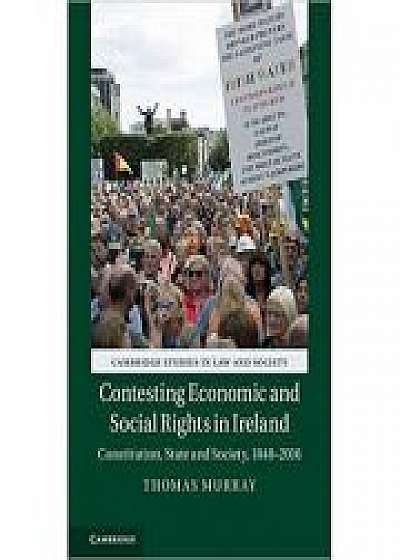 Coperta cărții Contesting Economic and Social Rights in Ireland: Constitution, State and Society, 1848–2016