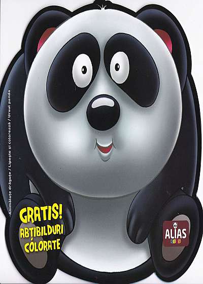 Coperta cărții Ursul panda. Carte de colorat