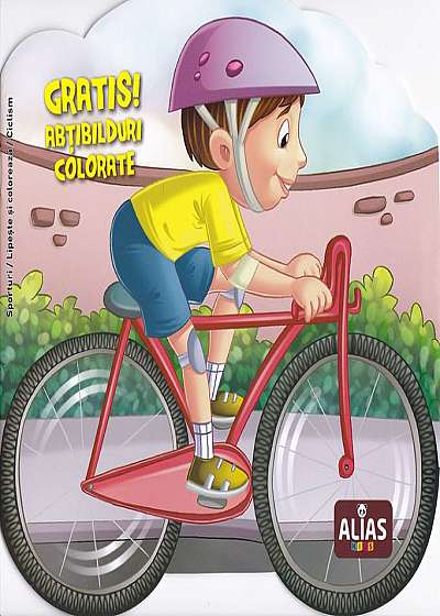 Ciclismul. Carte de colorat