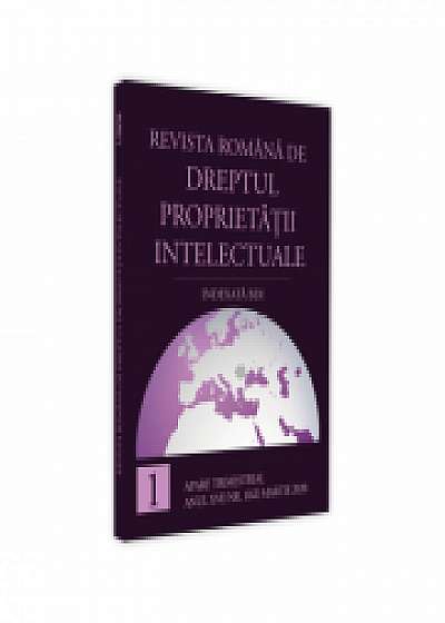 Revista romana de dreptul proprietatii intelectuale nr. 1/2020